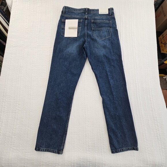 Free Planet Men's Jeans 34x32 Casual Tapered Stretch Sustainable Denim Pants NWT - Picture 2 of 14